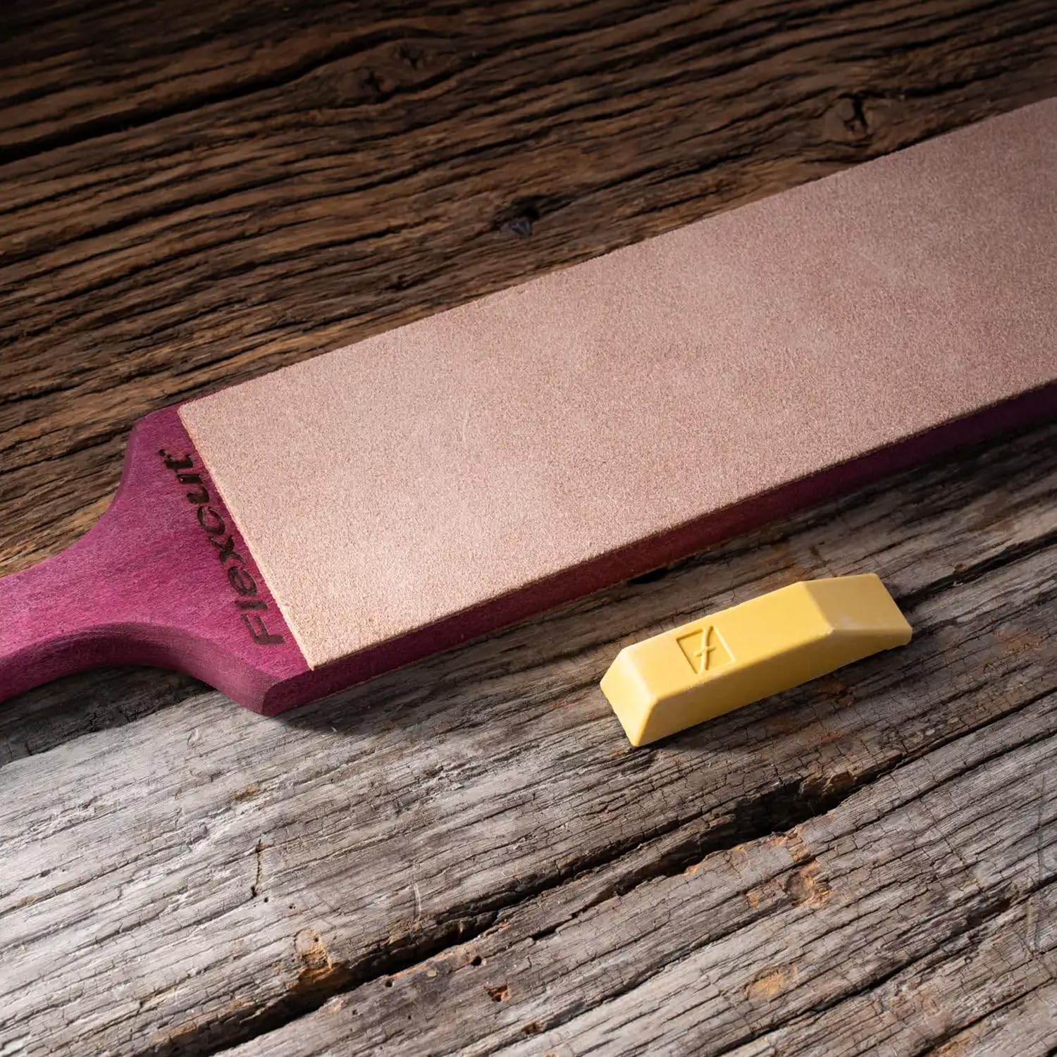 Flexcut FLEXPW16 Cuchillo a Lama Fissa,Unisex - Adulto, Dorado, un tamaño