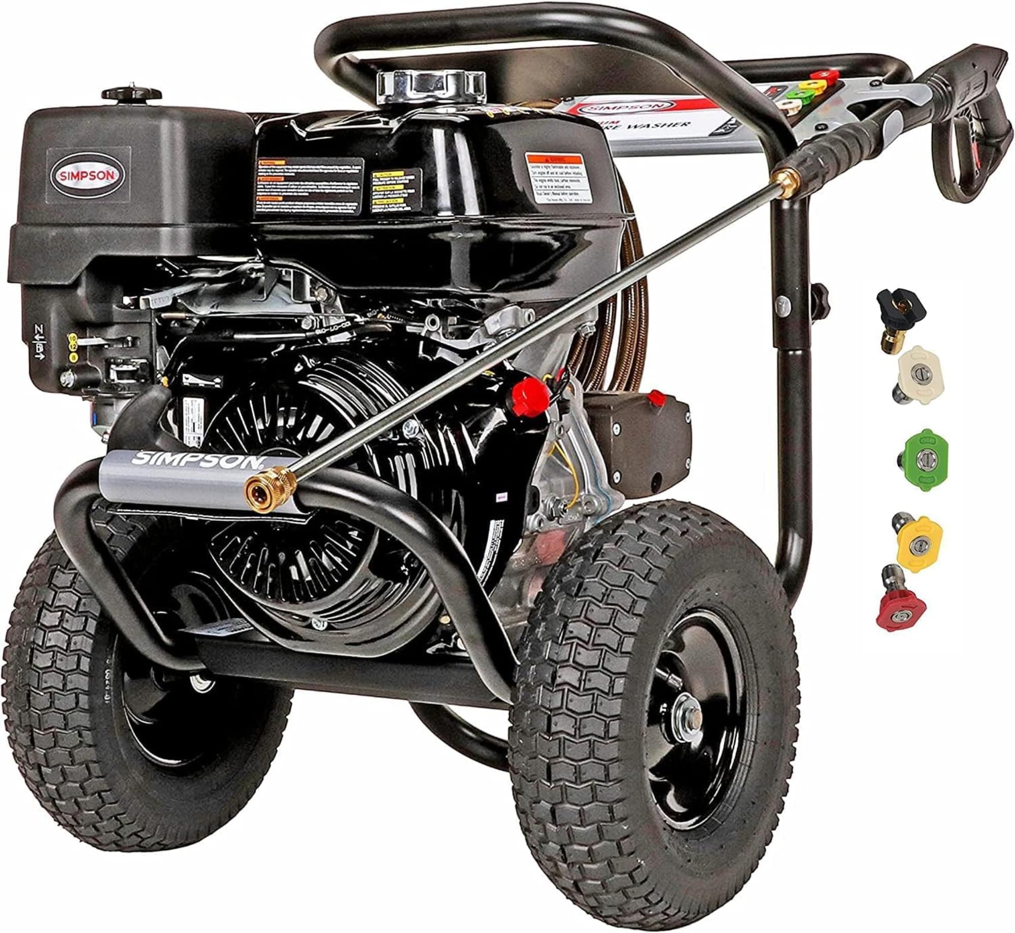 - PS4240 PowerShot Gas Pressure Washer Powered by Honda GX390, 4200 PSI at 4.0 GPM, (49 State) 60456