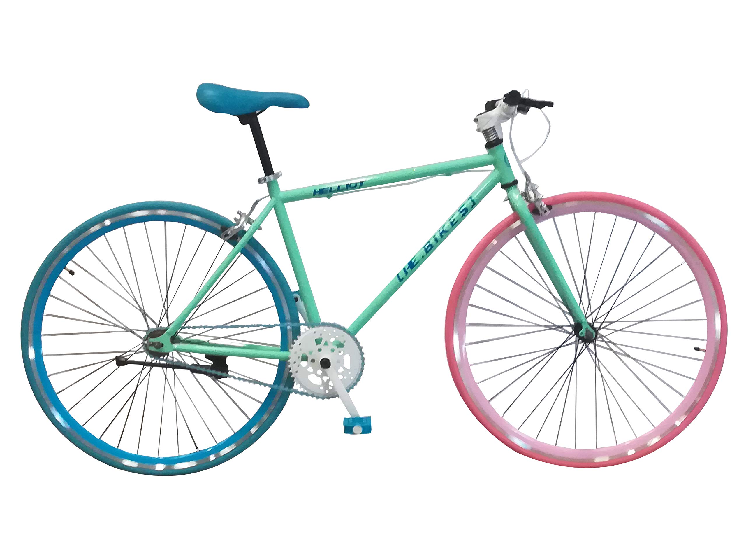 Helliot Bikes Soho 05, Bicicletta Fixie Urbana Unisex Adult, Oro, M-L :  Amazon.it: Sport e tempo libero