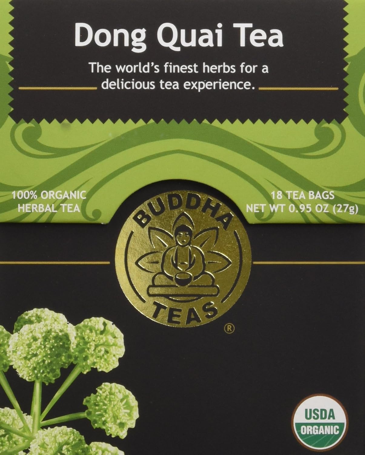 Dong Quai Tea Organic Herbs 18 Sachets Bleach Free Tea Bags From