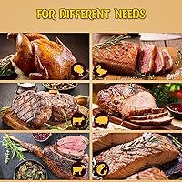 Vista 7 de Jeringa para Pavo, Jeringa de Acero Inoxidable para Cocinar con Inyectores de Marinada, Jeringa, Brocha para Untar, Cepillo de Limpieza Grueso