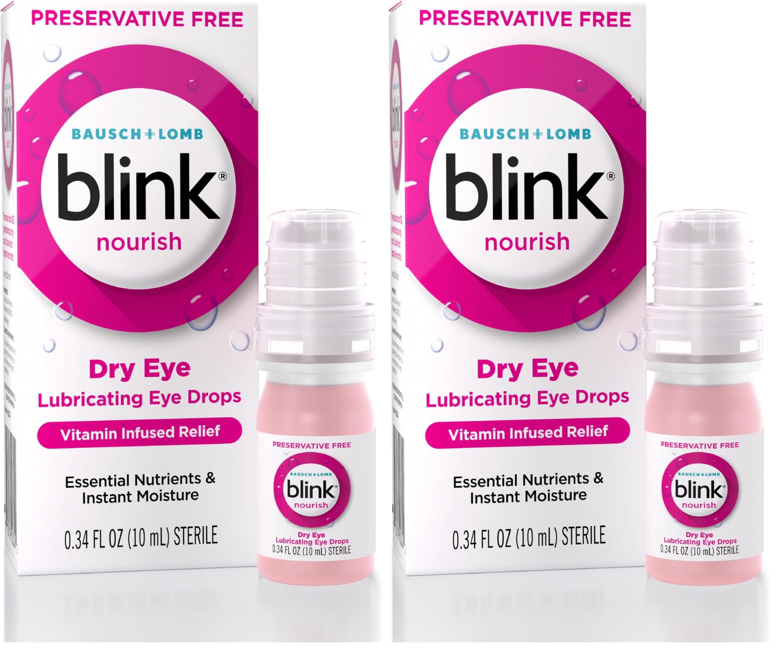 BLINK Nourish Preservative-Free Eye Drops
