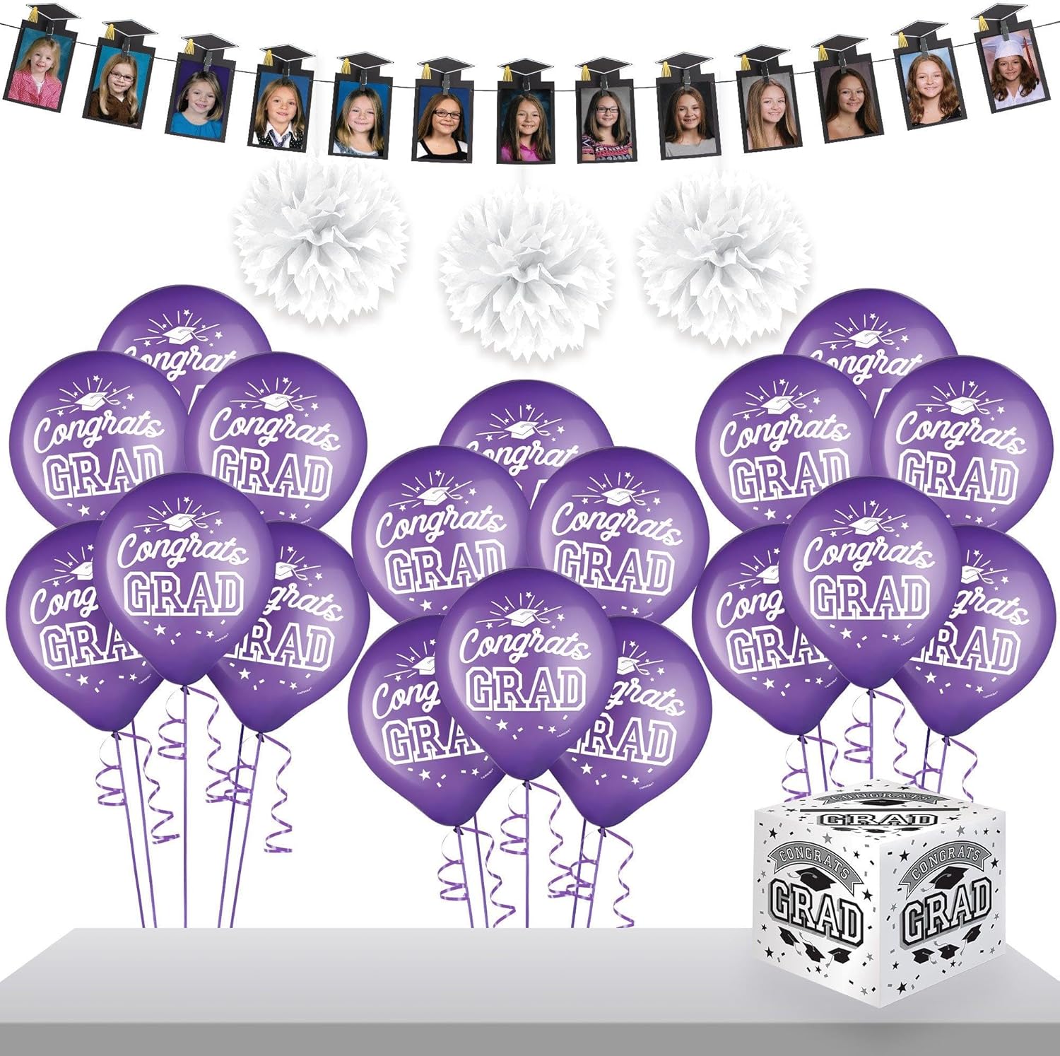 Party City Purple 2024 Graduation Decorations and Party