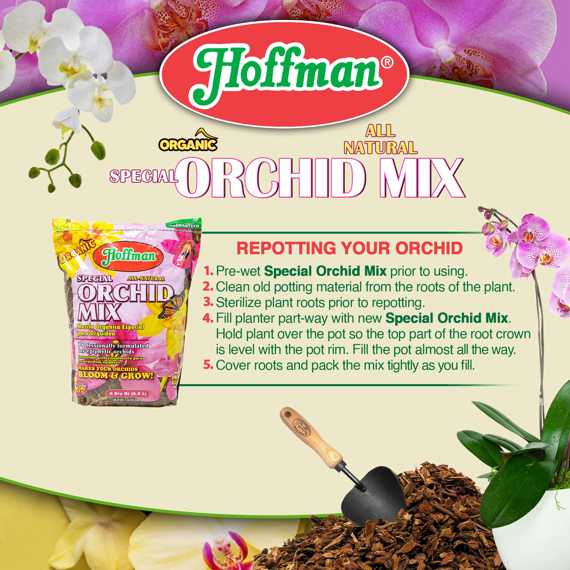 Amazon.com : Hoffman 10808 Organic Special Orchid Mix, 8 Quarts