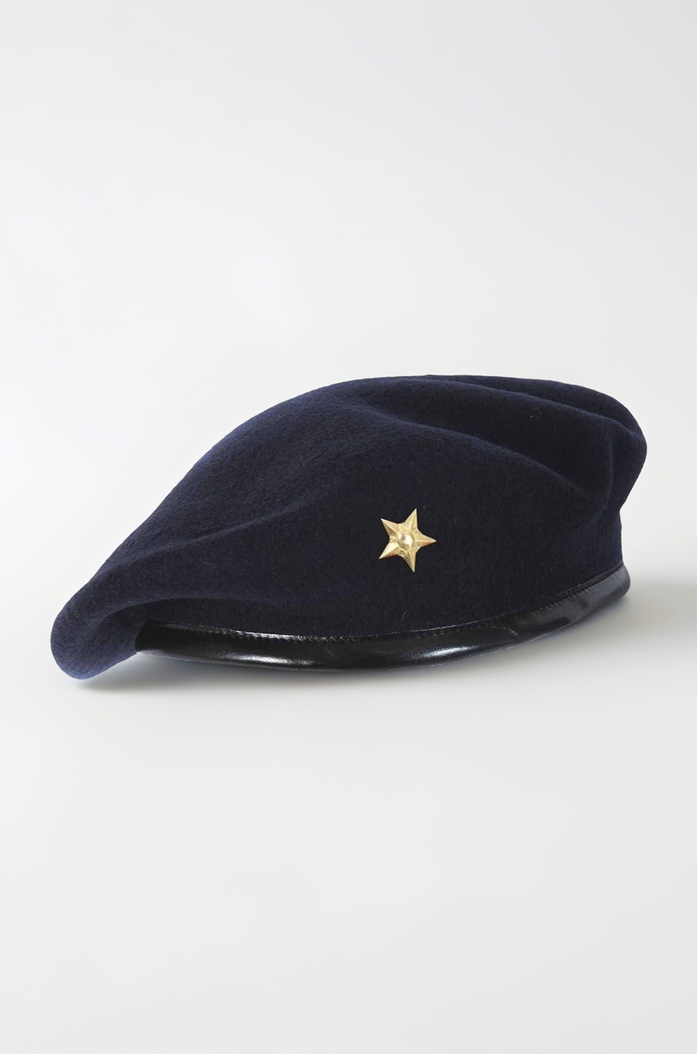 Wan-Sukh Army Style Cap, Rajputana Cap, Men Wool Beret Star Size 7-8 Regular Size (Pack of 1)