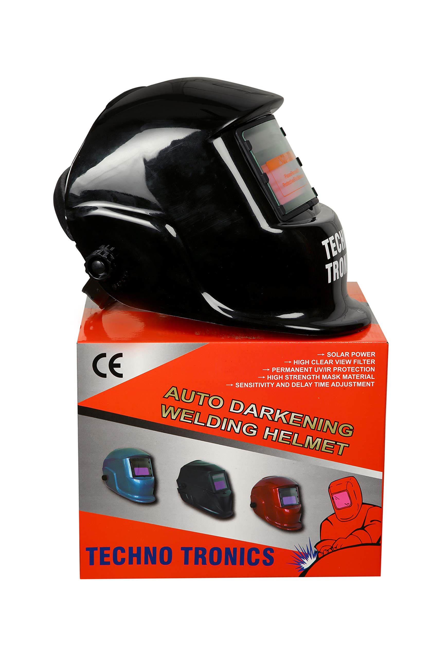 AUTO DARKENING SOLAR POWER WELDING HELMET (SIZE- FIT TO ALL, STANDARD) Welding Helmet (Size - (Size - Standard, Fit to all)) (B08R8Y4RYV) Amazon Price History, Amazon Price Tracker