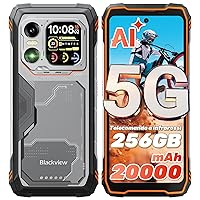 Blackview Xplore 1 5G Rugged Smartphone con Doppio Schermo, Batteria 20000mAh Android 15
