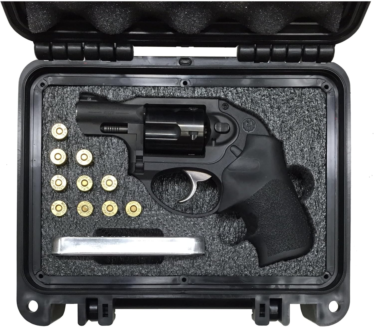 Case Club Pre-Cut Heavy Duty Waterproof Revolver Case Fits Ruger LCR