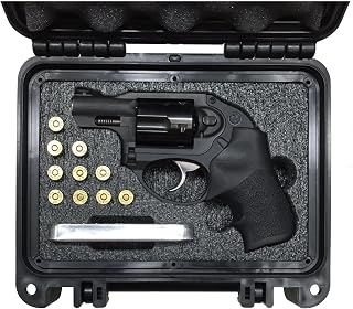 Case Club Pre-Cut Heavy Duty Waterproof Revolver Case Fits Ruger LCR