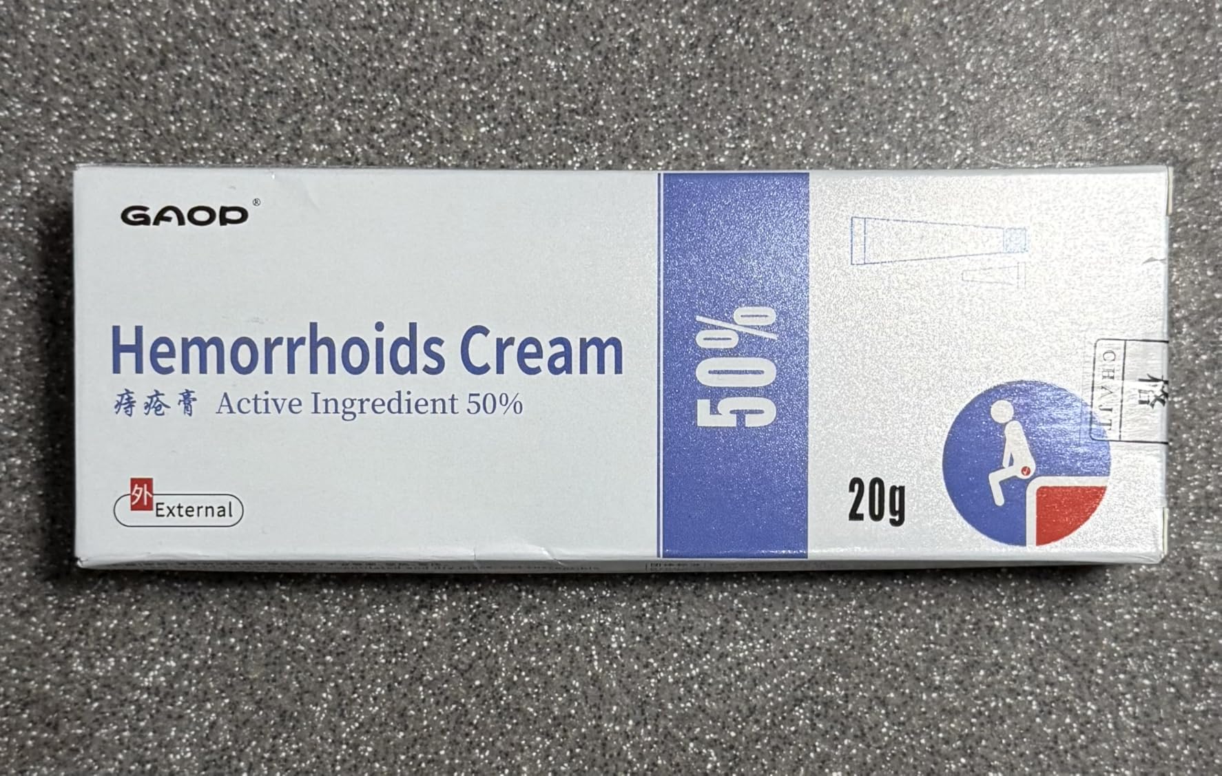 Relieves the discomfort