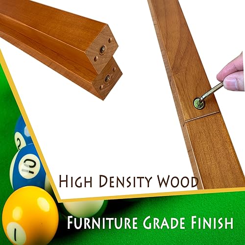 Miniatura 2 de Soporte para tacos de billar independiente, accesorios para mesa de billar con capacidad para 8 tacos, soporte para tacos de billar, soporte de