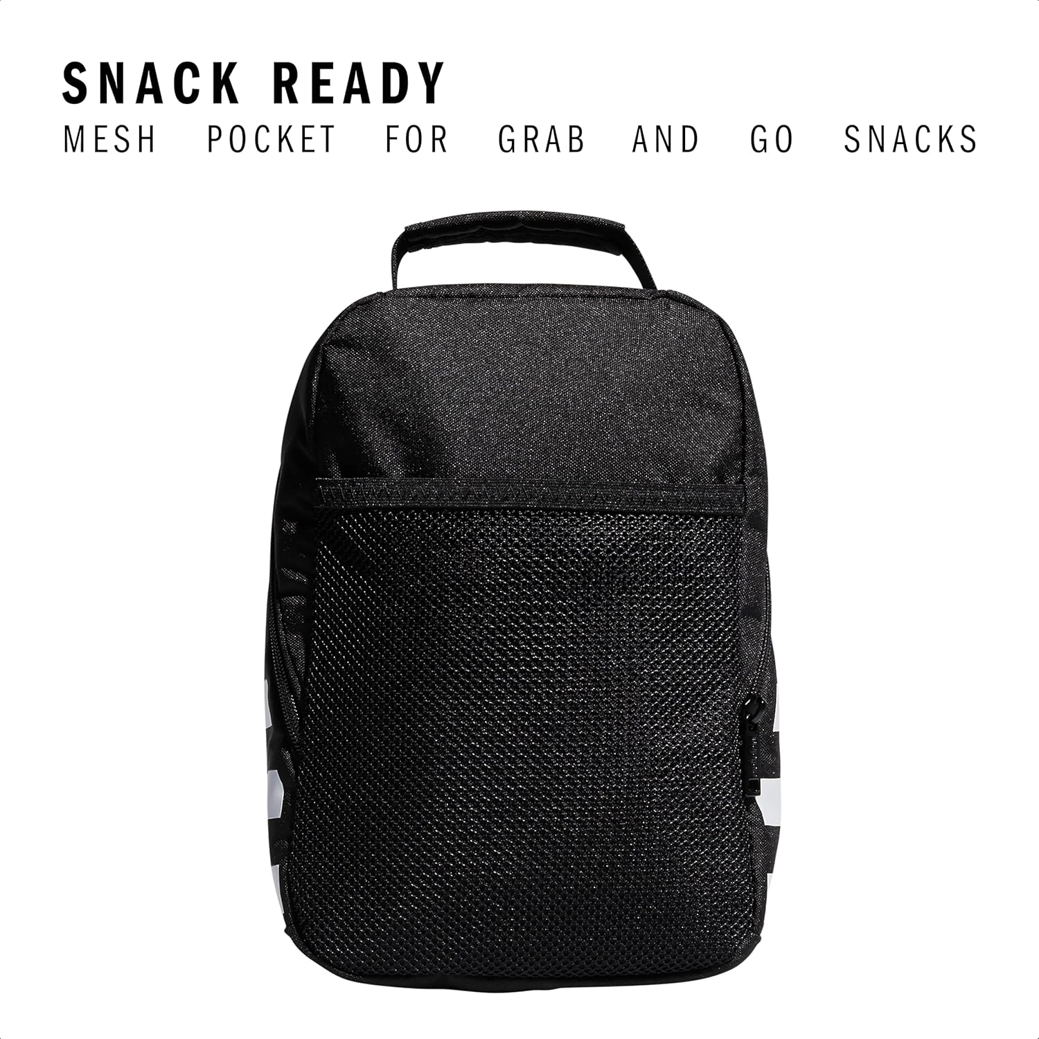 adidas Unisex Santiago Lunch Bag Cooler for Women and Men, Insulated Food Container Box with Mesh Pocket - Image 4