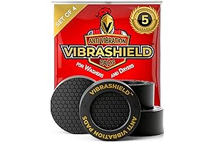 Anti-Vibration Washing Machine Pads with HexaGrip