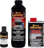 Vista 65 de Custom - Revestimiento protector de 1.5 galones (6 cuartos), para caja de camión,para rodillo, brocha o rociador con kit de aplicador de pincel