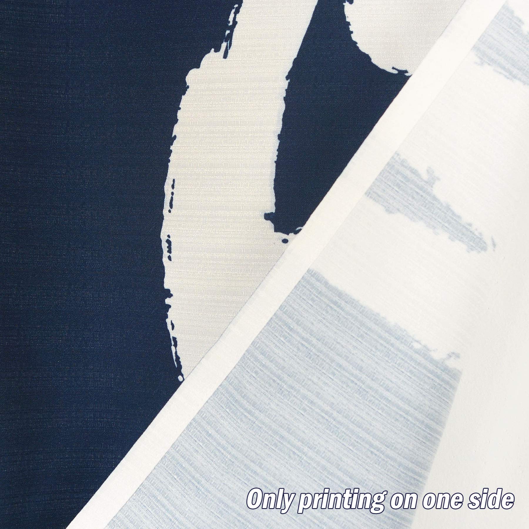 LIGICKY Noren Cortina Japonesa Larga tapicería Ventana Cortinas Panel Tapiz decoración Azul (85×150cm, Modelo Tradicional Sencillo)