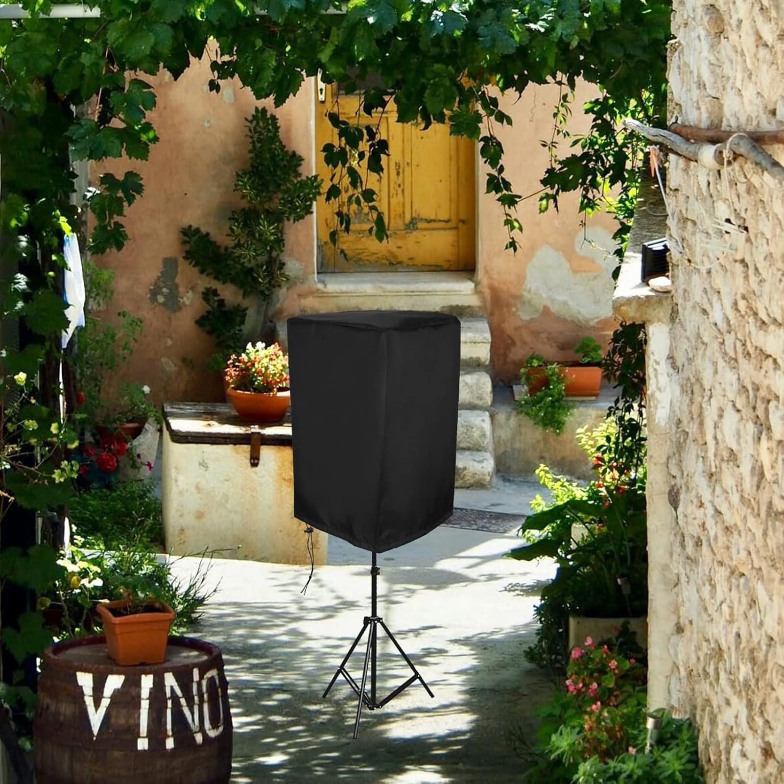 Housse De Protection Enceinte PA DJ Extérieur Imperméable Anti-UV Poussière, Taille 8 10 12 15 Pouces Pour Concert Fête Événement En Plein Air