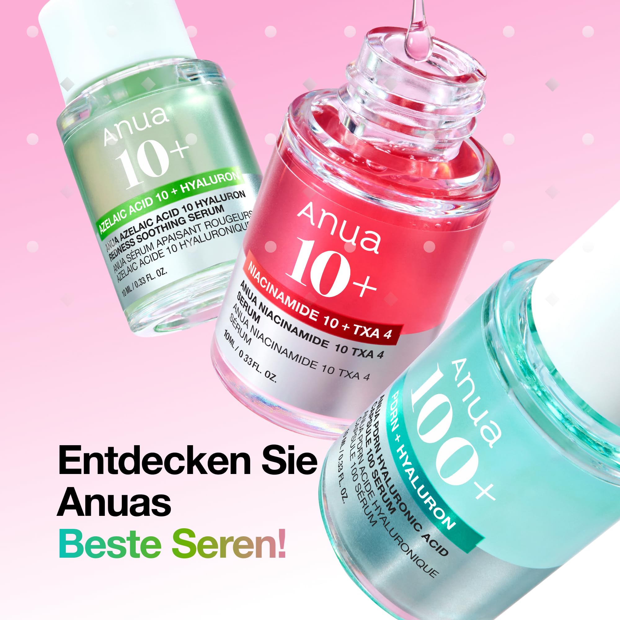 Amazon.com: Anua Serum Discovery Trio, Mini Face Serum Travel Size