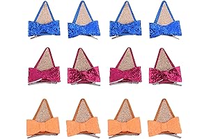 Sparkling Bluey Hair Bow for Canine Fashionistas