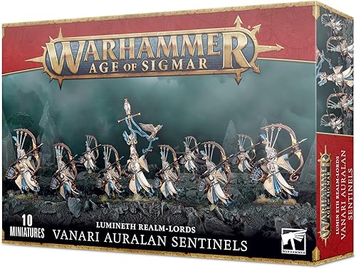 Miniatura 2 de Games Workshop - Warhammer - Age of Sigmar - Lumineth Realm-Lords Vanari Auralan Sentinels