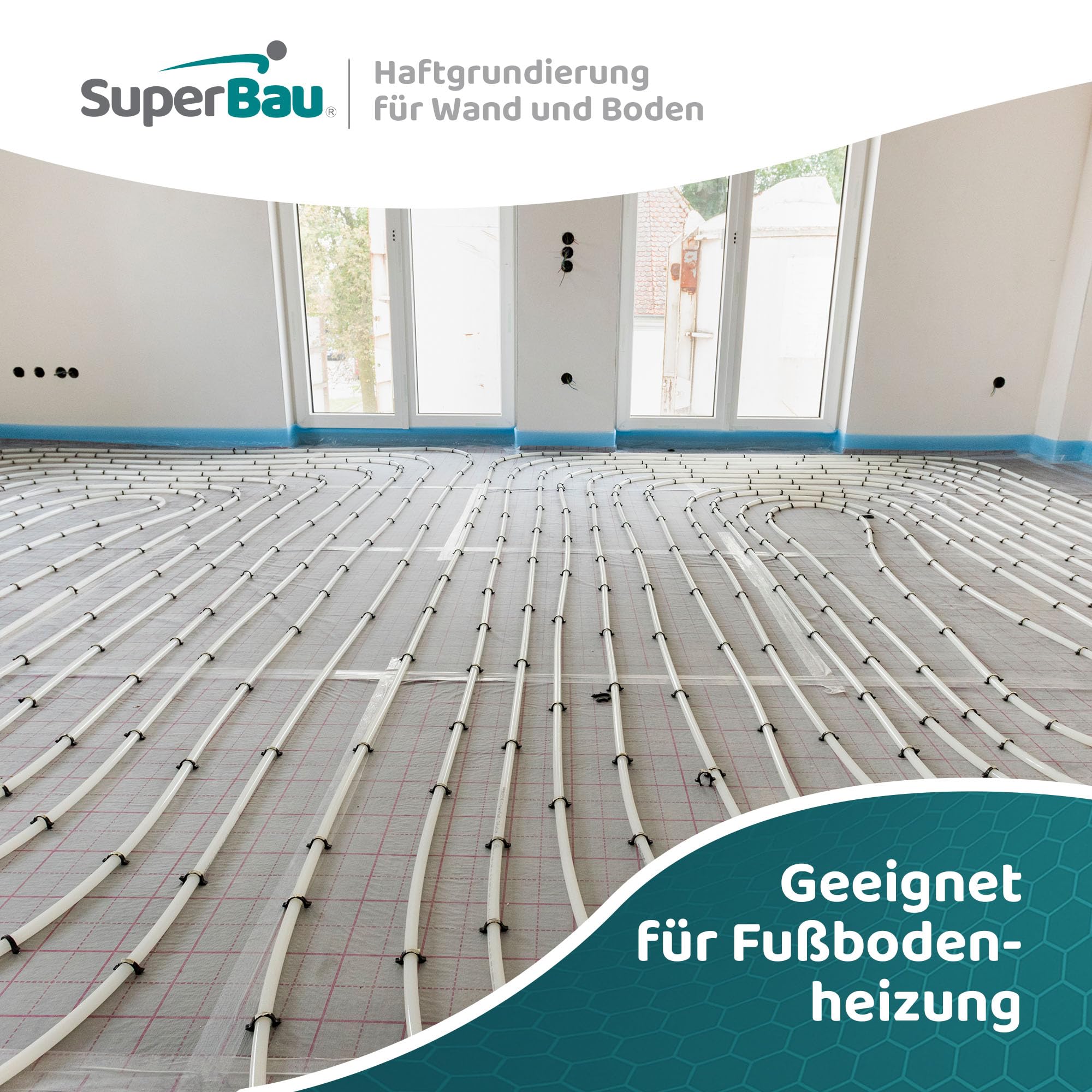 BETON KONTAKT 25kg (≈85m²) Haftgrundierung mit Quarzsand – Haftgrund für Beton, Putz & Fliesen, rosa Haftbrücke für glatte, nicht saugende Untergründe, innen & außen