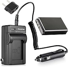 1-Pack Battery and Charger for Kodak EasyShare DX6490 DX7440 Zoom DX7590 Zoom DX7630 DX7790, EasyShare P712 P850 P880, EasyShare Z730 Zoom Z760 Zoom Z7590 Zoom Digital Camera