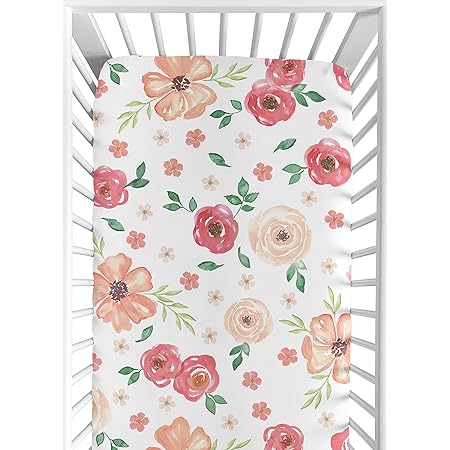 floral crib sheets canada