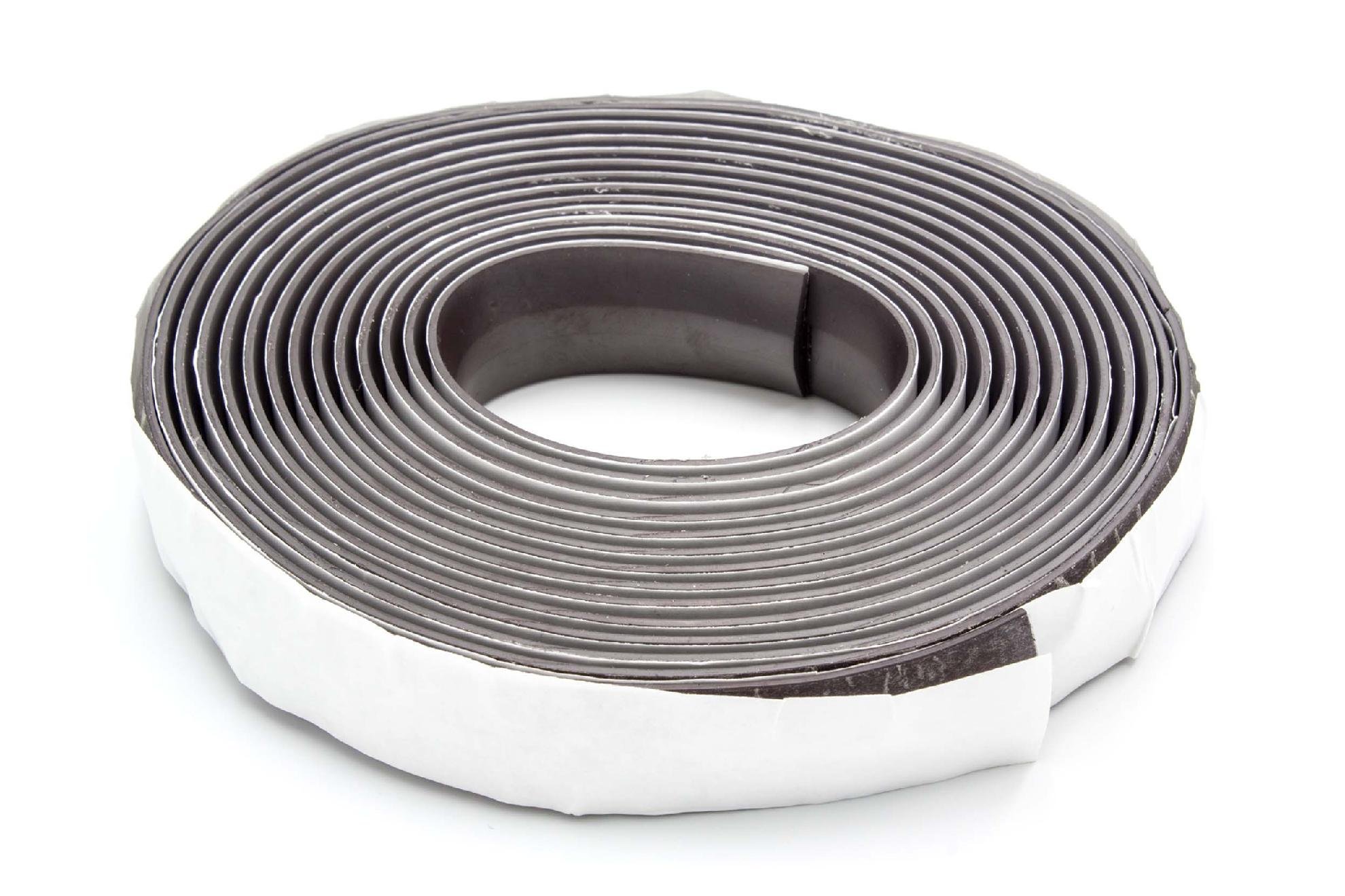 vhbw Bande magnétique compatible avec Liectroux C30B aspirateur-robot - 15,4 cm, avec surface adhésive