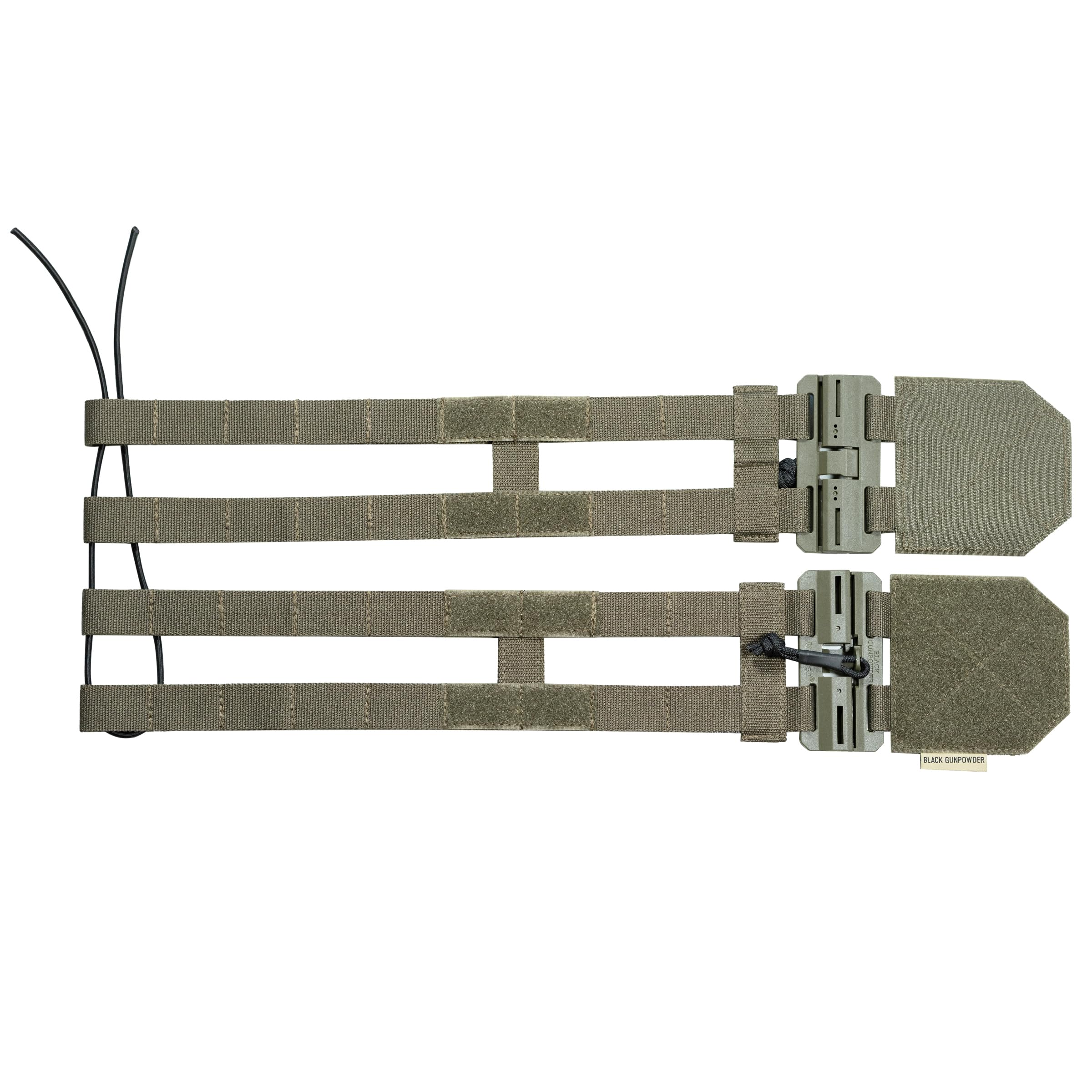 Tactical Two-Band Quick Release Cummerbund Elastic String Magnetic Buckles Model BG-TC3-ES