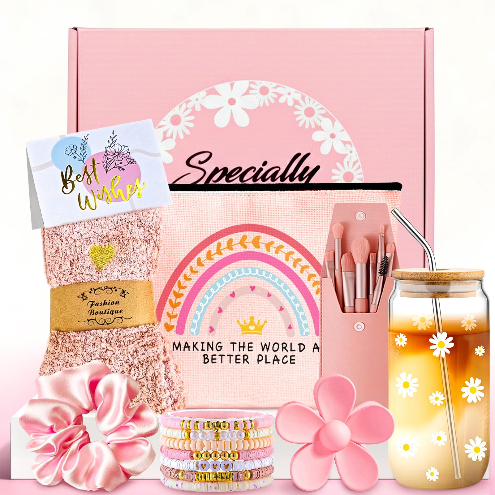 Gifts for Teenage Girls 10 11 13 16 Year Old,18th Birthday Gift for Teenager Girl,21-Piece Teen Girl Presents Set for Best Friend Daughter Sister Her Girlfriend Christmas End of Term & Start of School