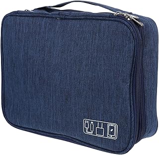 UKCOCO Bolsa De Armazenamento Digital Bolsa De Armazenamento Organizador De Bolsa De Viagem Acessórios De Viagem Bolsa De Armazenamento Estojo De Fones De Ouvido Bolsa De Armazenamento