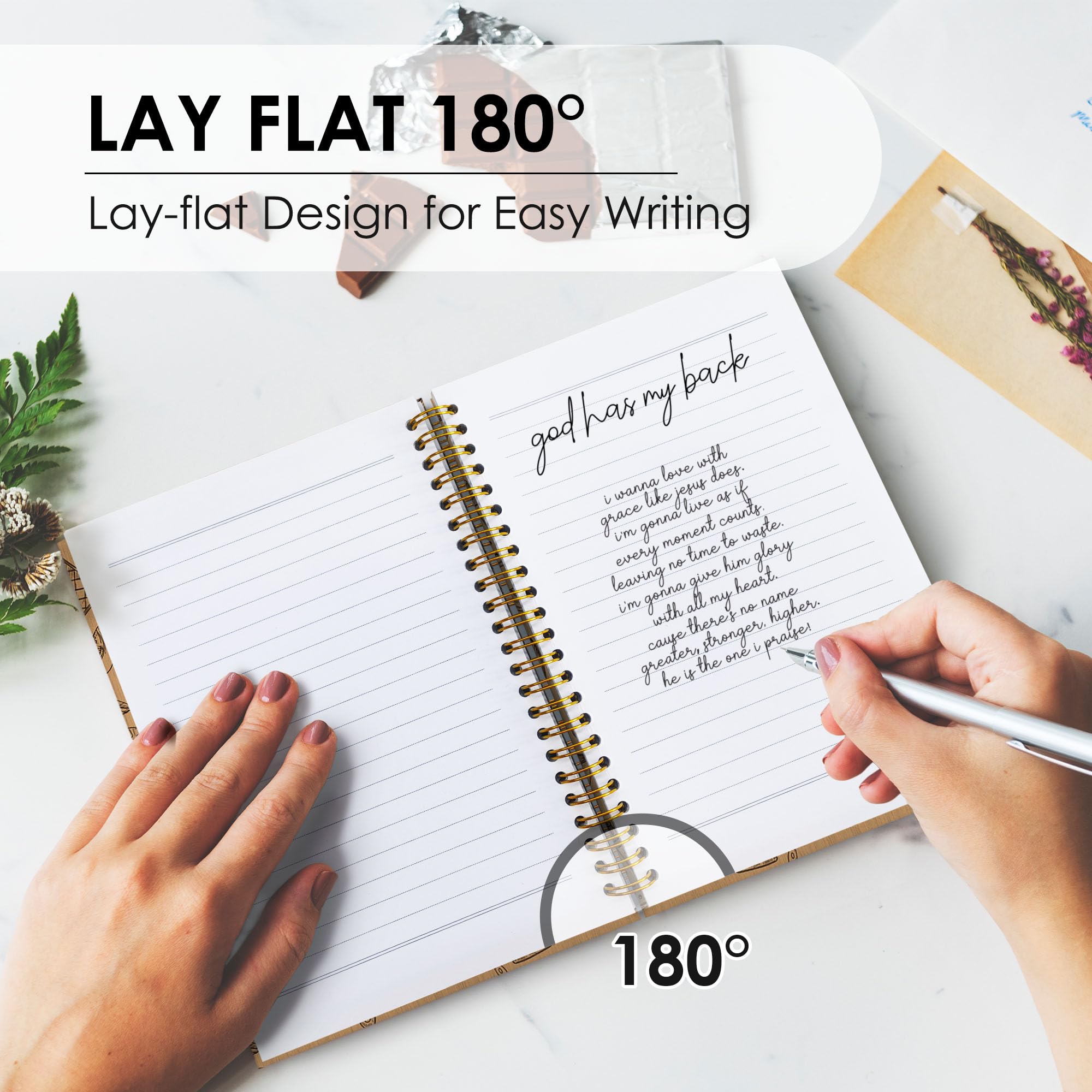 417-QY-BJB-wood-nonna Prodotti per ufficio, forniture per ufficio, carta, quaderni e blocchi di scrittura, quaderni a spirale