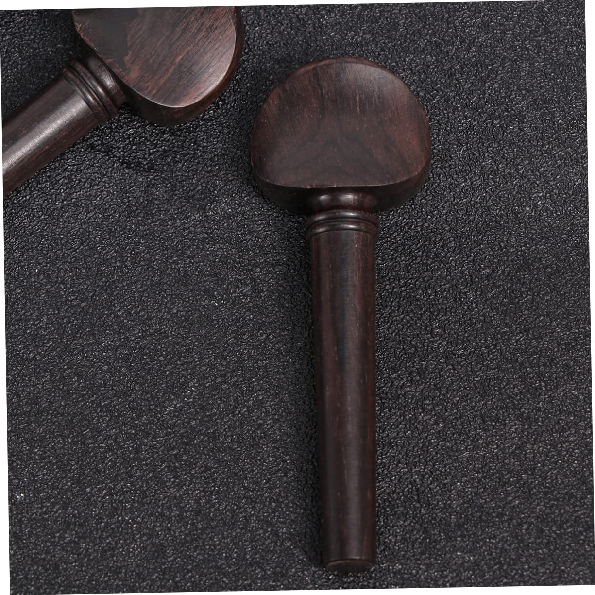 Zubehör 4 Stück Tragbar und Elegant aus Ebenholz Wirbel mit Vorgebohrten Löchern in Schwarz für Geigen für Selbstgemacht Violine