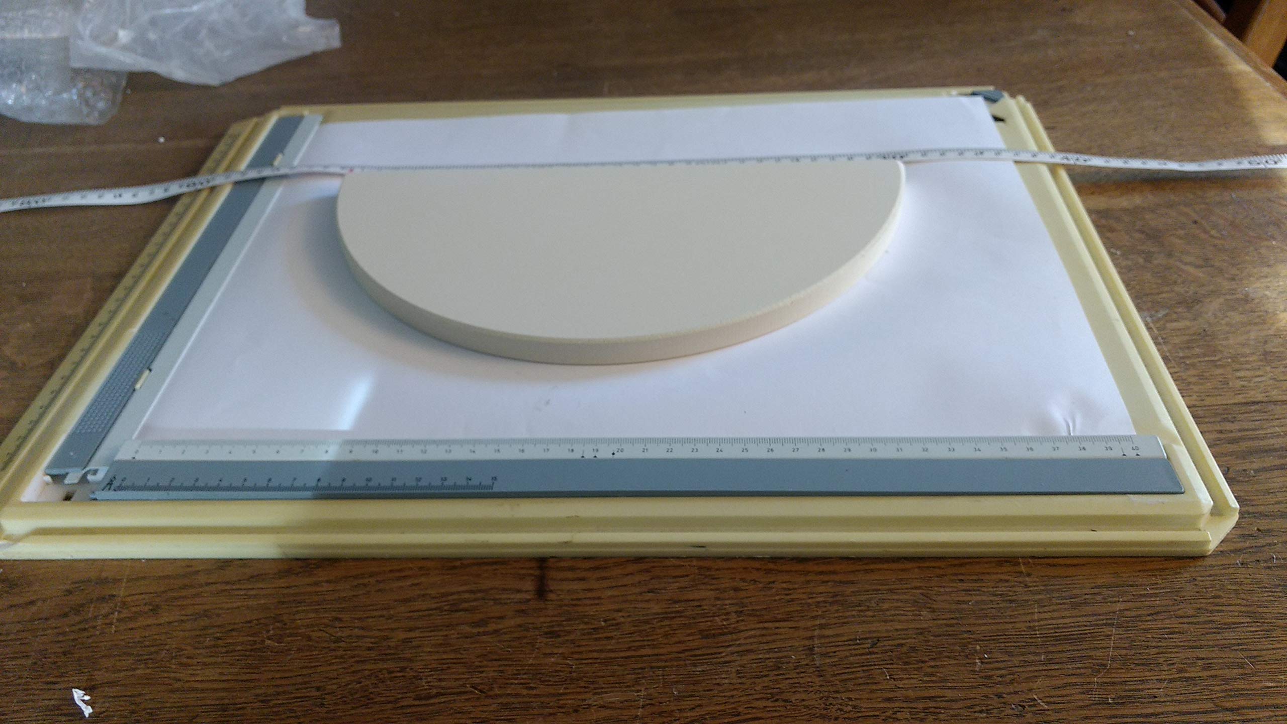 Ynni Kamado TQHMPS305 - Coppia di deflettori di calore per pizza ad alta temperatura, 30,5 cm, extra spessi e ad alta temperatura, per barbecue, 30,5 cm, TQHMPS305