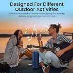 Portable Bluetooth 5.4 Speaker 20W Wireless Speaker, 20H, IP7, Built-in Mic