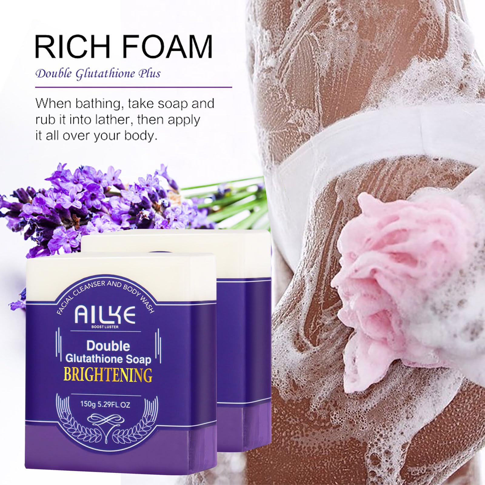 glutathione soap safe for pregnant Amazon.com : AILKE Brightening Soap Bar, Clean Skin, Remove Stains, With  Glutathione, Lavender Extracts, Perfect For Face, Body, Hands, 5.29 oz  (Pack of 3) : Beauty & Personal Care