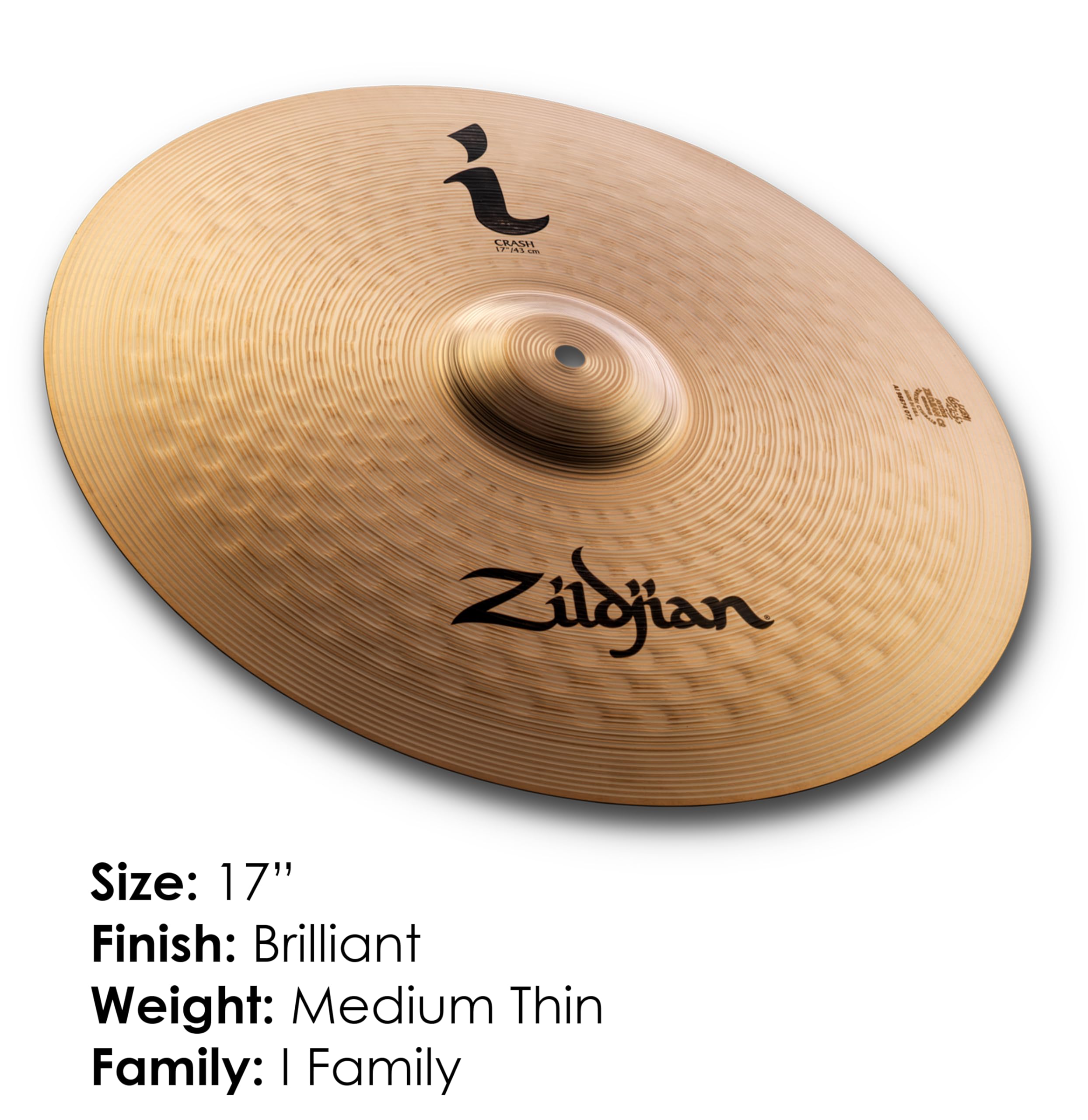 Amazon | Zildjian i Crash17 クラッシュシンバル 17インチ ジルジャン