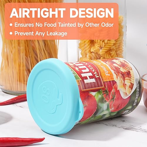 Miniatura 5 de 2 tapas de silicona para latas de 3.5 pulgadas para Hunt's  Starkist  Kirkland  Progresso lata, tapas de sellado de alimentos para latas de 3.5