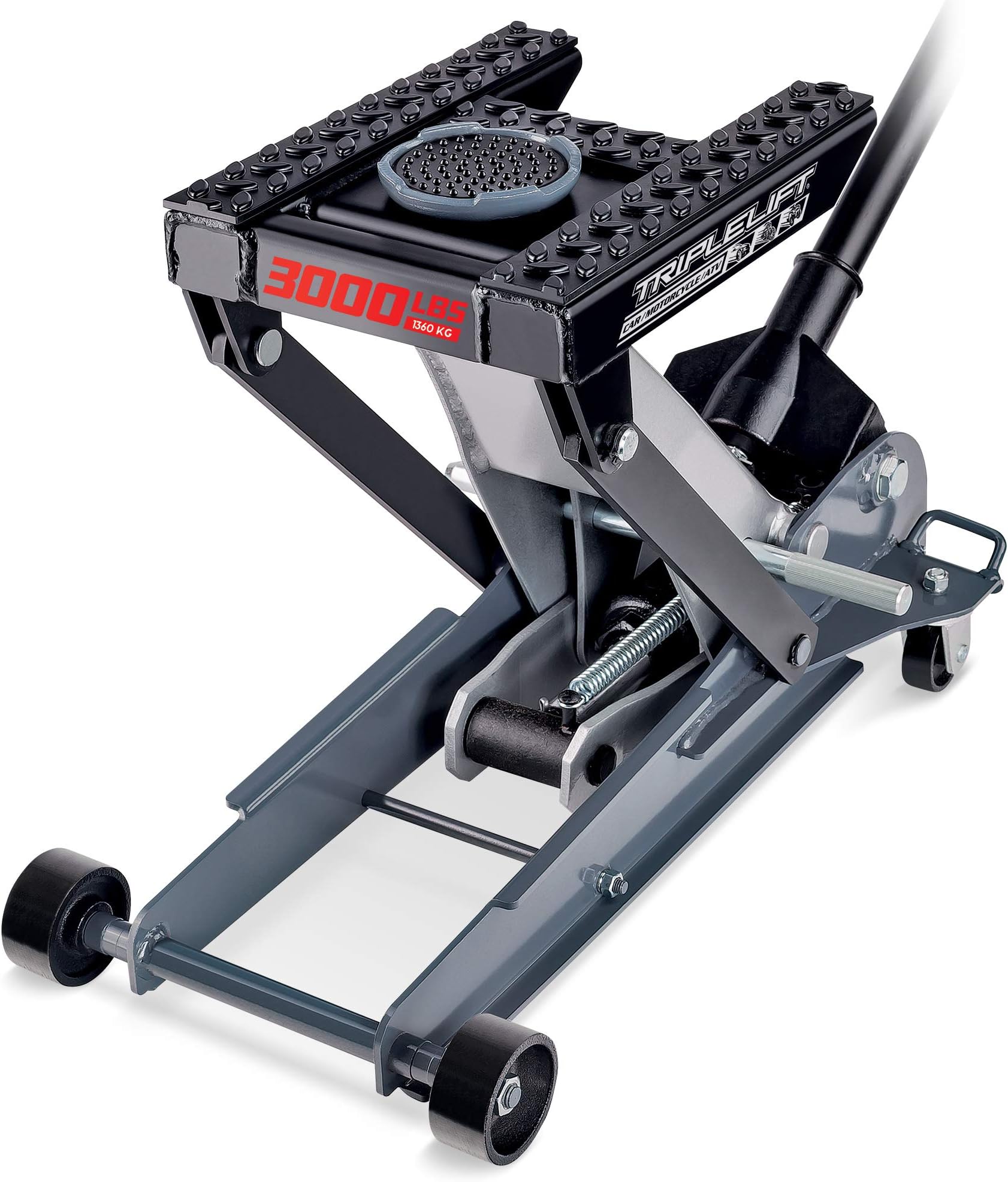 3000Lb Triple Lift Garage Jack, (620622)