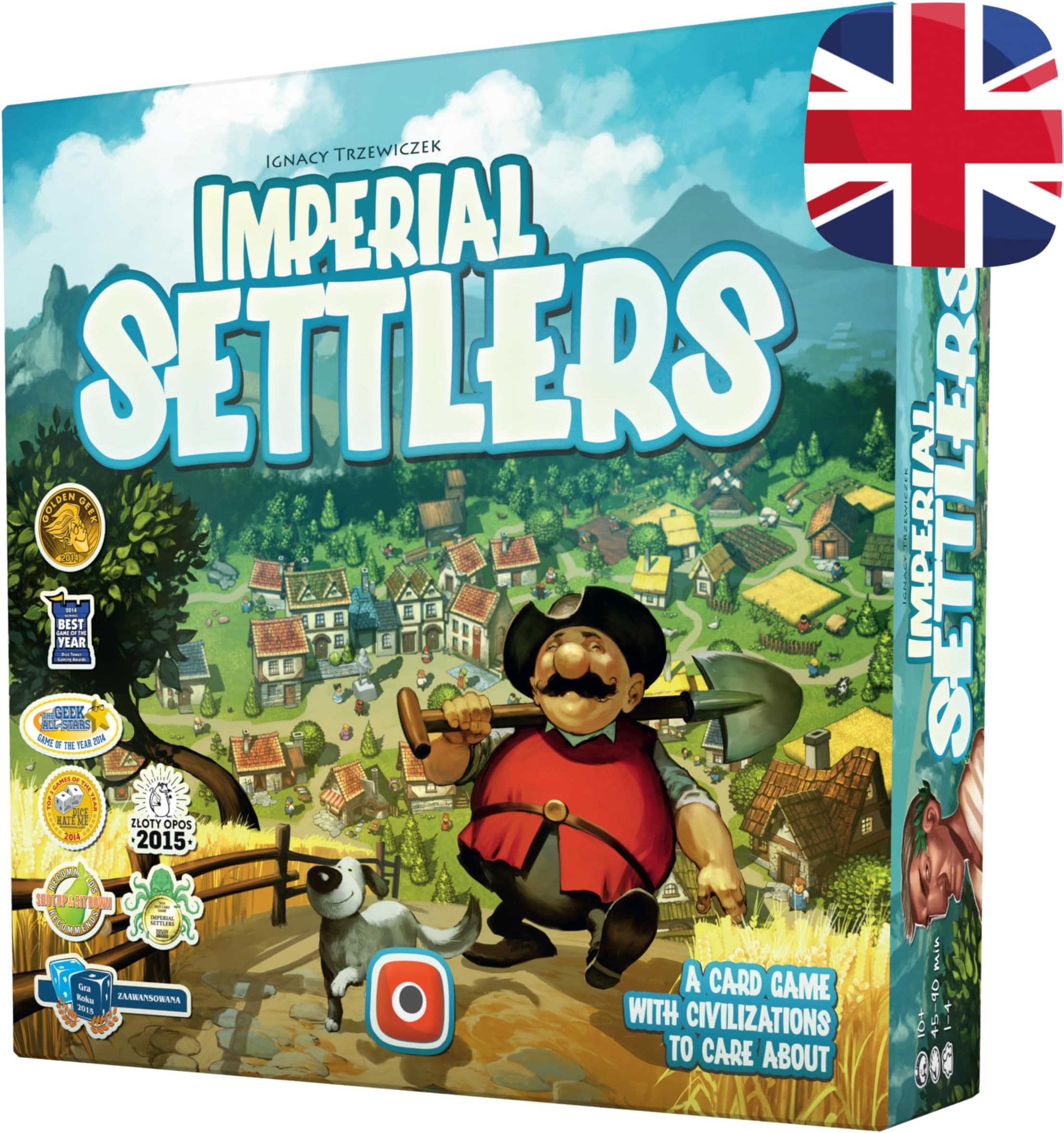 Portal Games Imperial Settlers,10+ Yers Multi-Colored