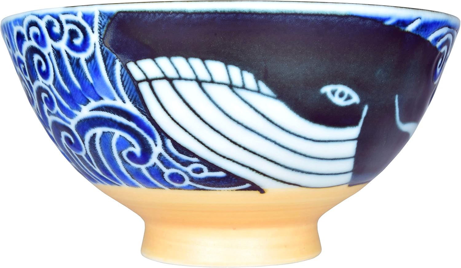 1900Now 2 PCS 8D Japanese Porcelain Ramen Rice Noodle Bowl Floral