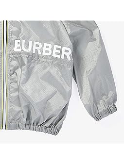 burberry shorts kids silver