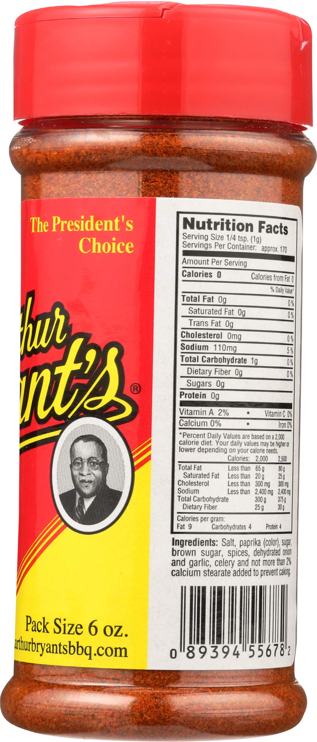 Arthur Bryant's BBQ Grill Fleisch und Rib Rub 170 ml (3 Stück)