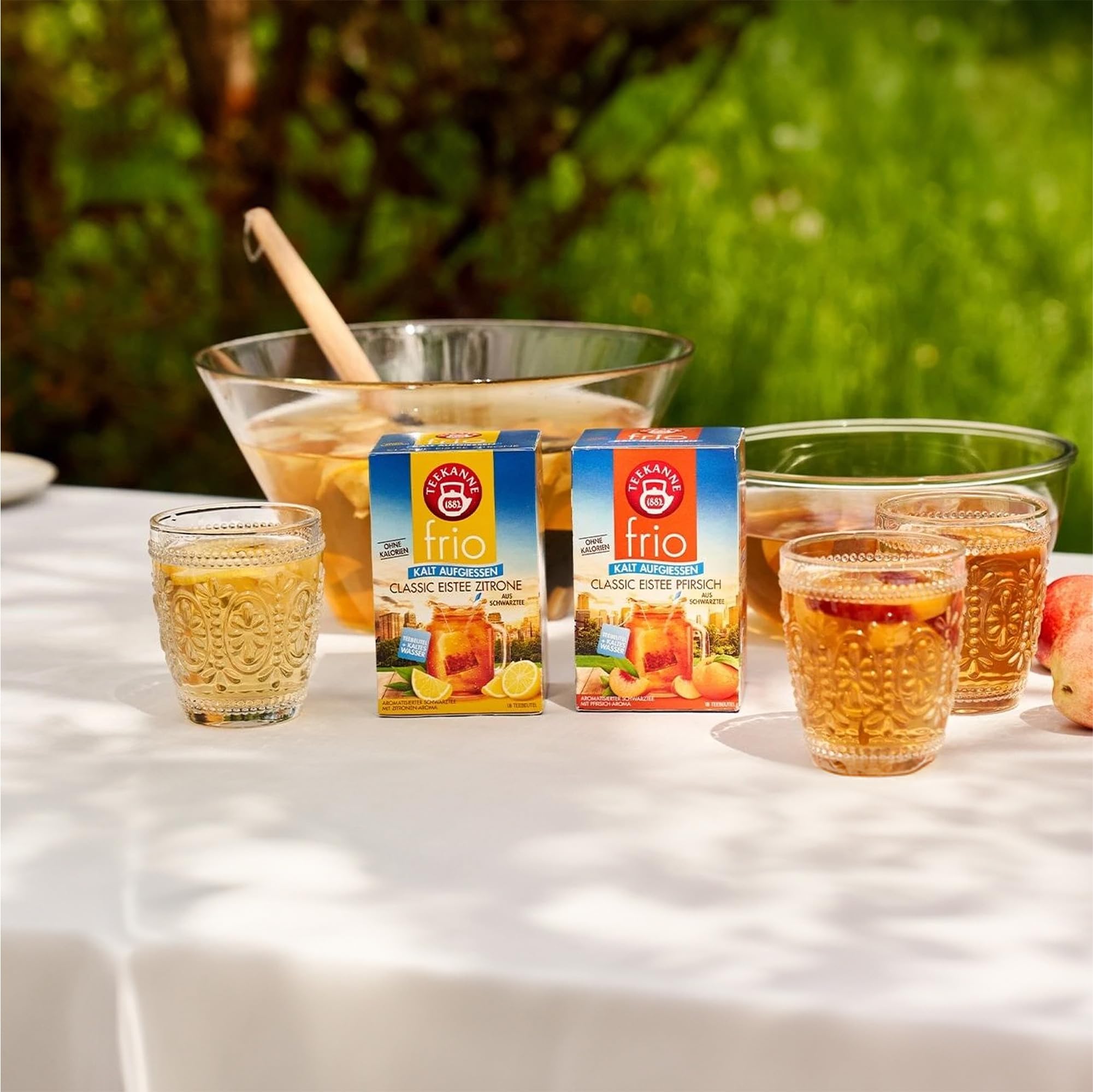 Teekanne frio - 11er Pack - alle Sorten inkl. neue Sorten Wassermelone-Limette, Johannisbeere-Zitrone, Yuzu Minze (je 45g) - Zuckerfreier Genuss - Voller Geschmack ohne Zucker - Kalorienarm | Wassermelone-Limette, Johannisbeere-Zitrone, Yuzu Minze, Zucker