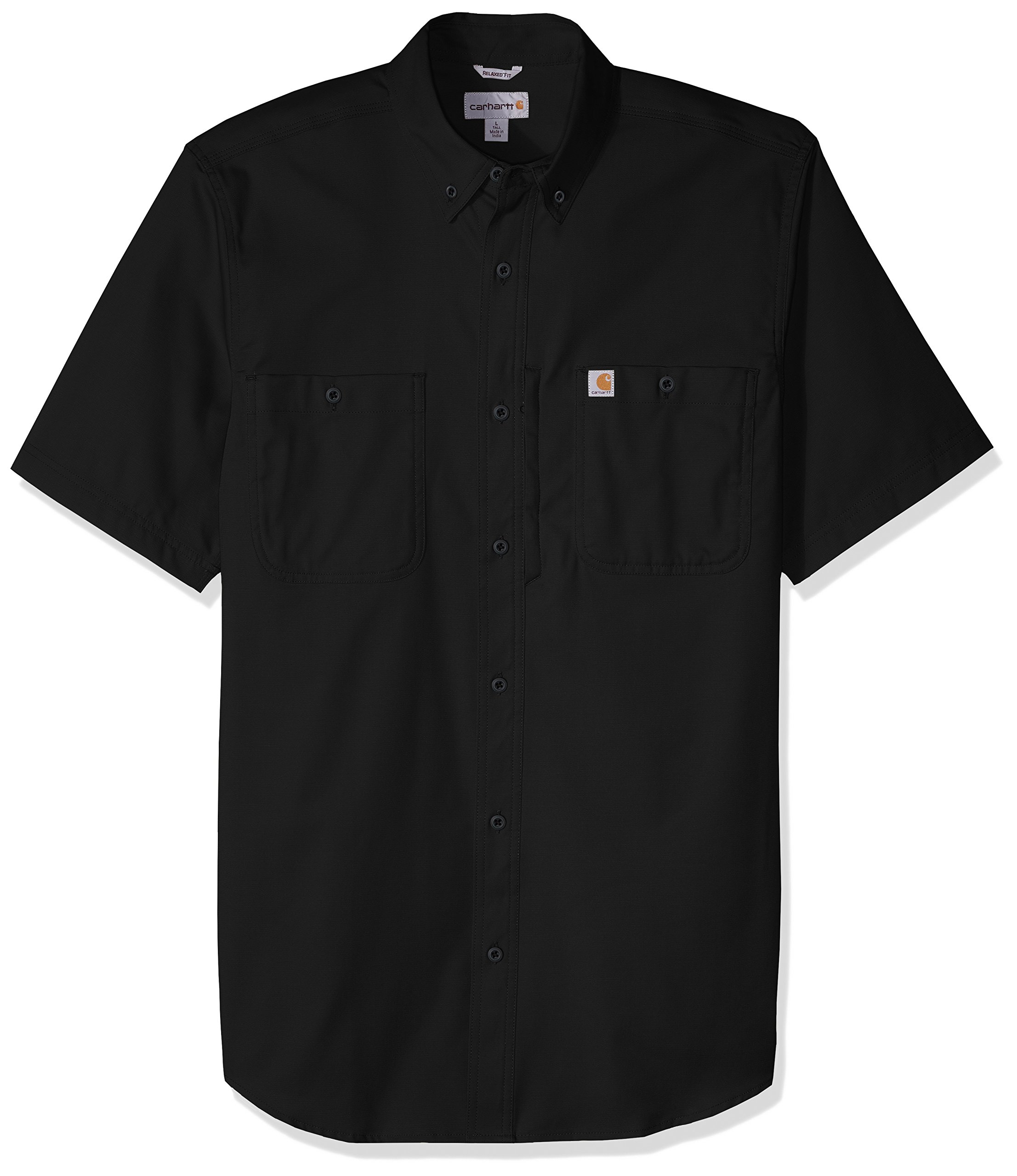 CarharttMen's Rugged Professional Series Relaxed Fit Canvas Short Sleeve Work Shirt