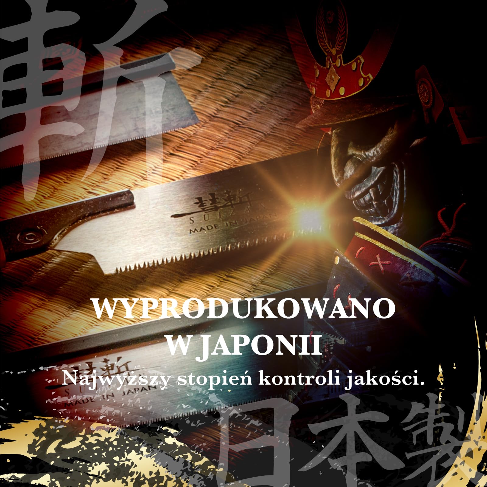 SUIZAN Kataba Jednosieczna Piła Japońska 265mm - Ciągniona Ręczna do Drewno
