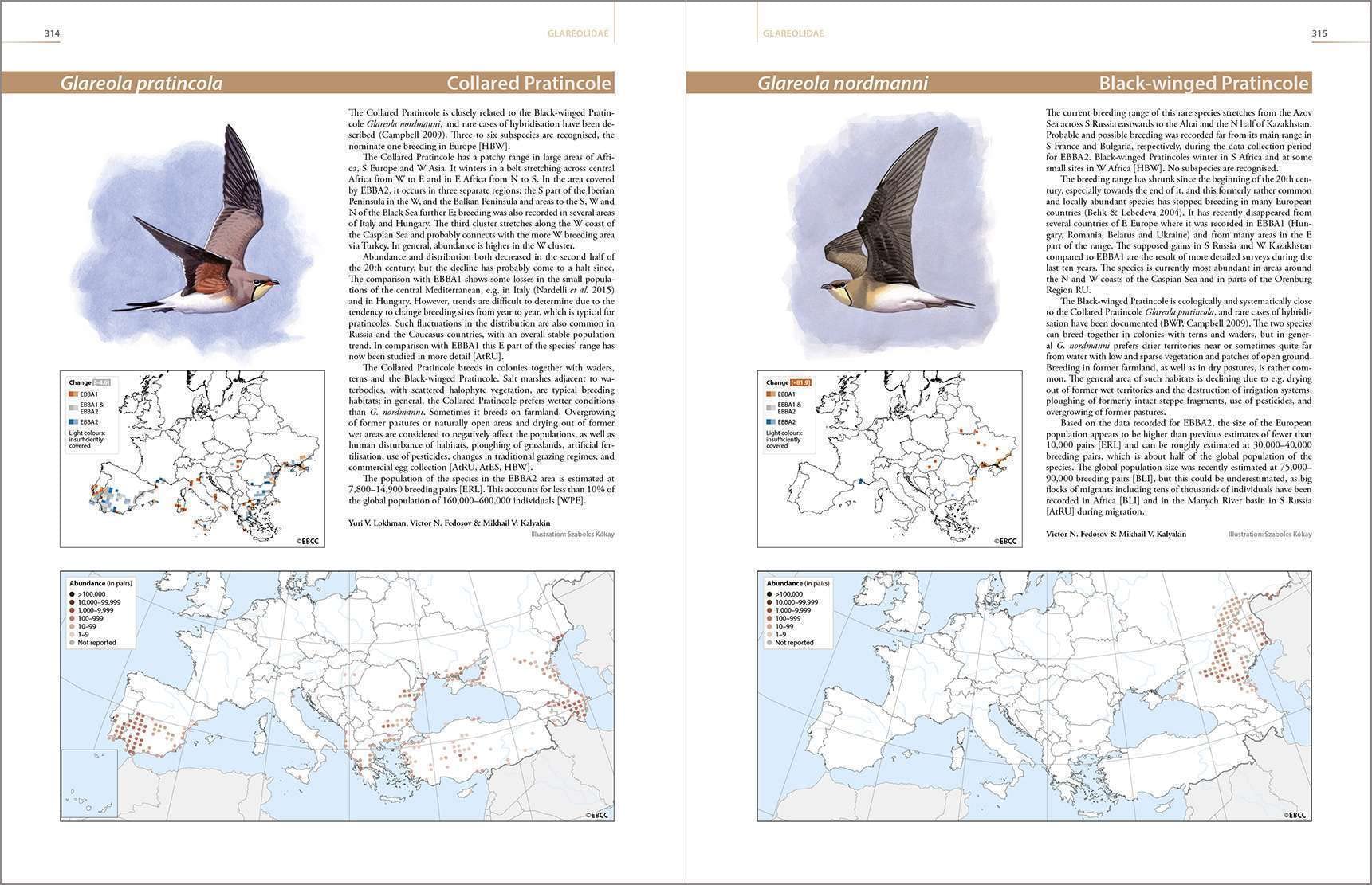 European Breeding Bird Atlas 2: Distribution, Abundance and Change