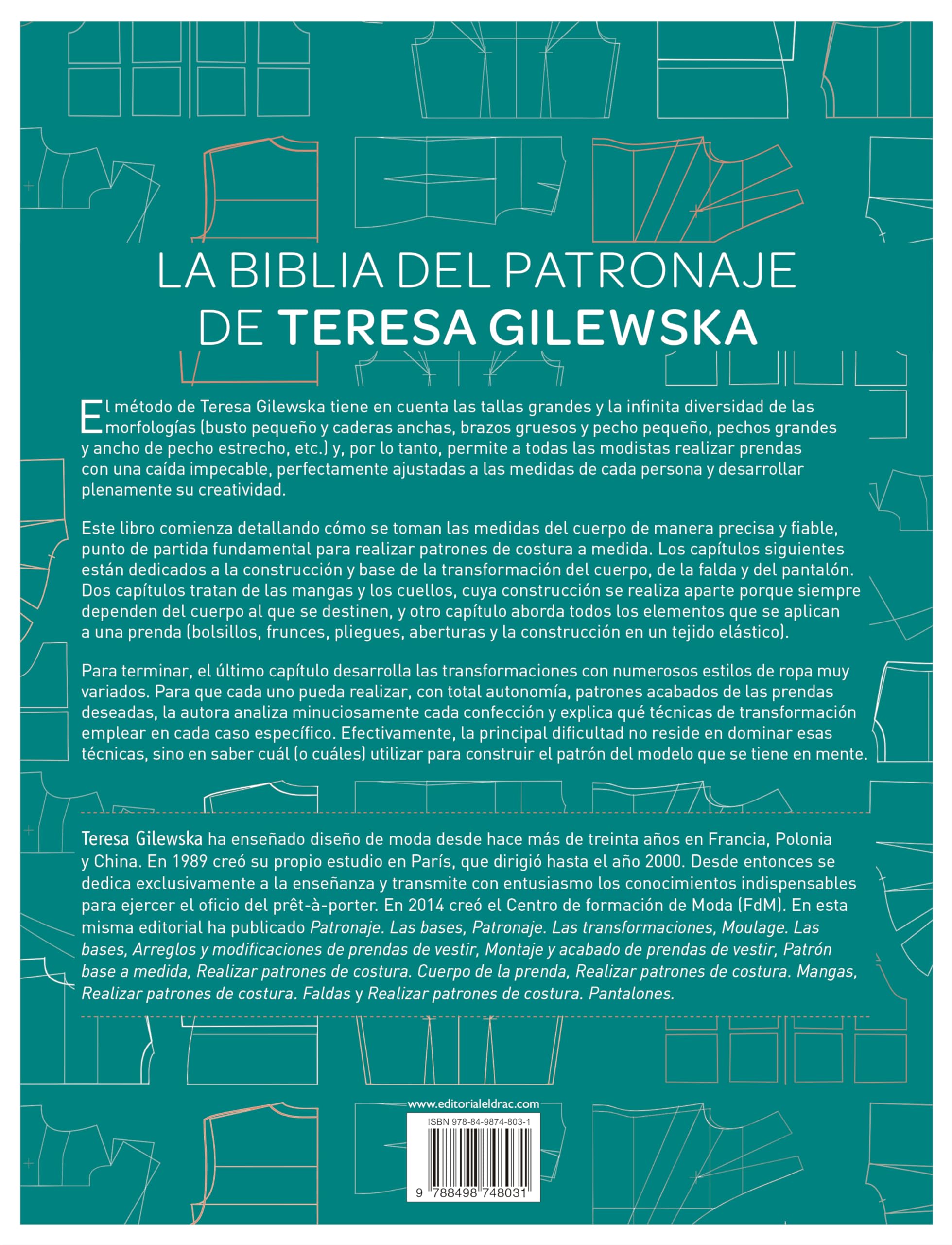 Realizar patrones de costura a medida: Construcción y bases de transformación