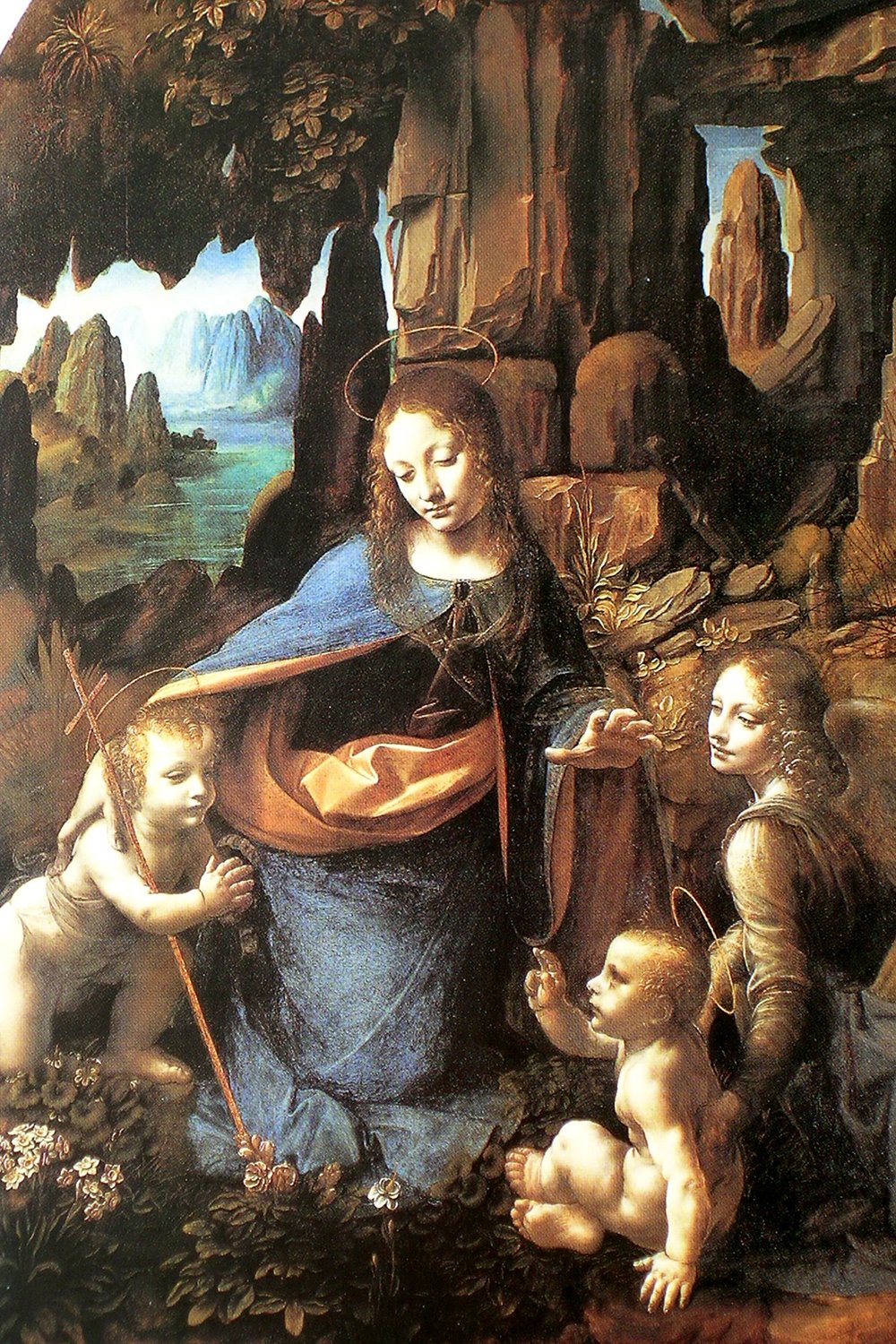 Art mural Leonardo Da Vinci Woman in The Forest grand format cadeau idéal
