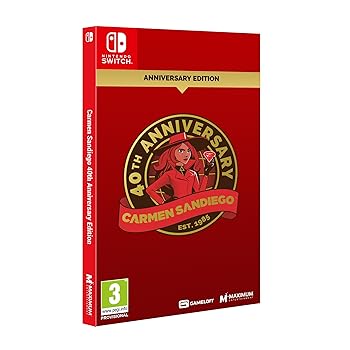 Carmen Sandiego 40th Anniversary Edition (Nintendo Switch)