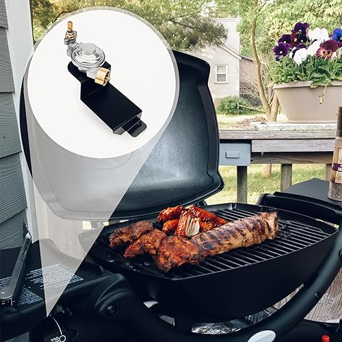 Miniatura 6 de Skyflame Conjunto de regulador de válvula de parrilla de gas compatible con Weber Q100 Q120 Series - Piezas de repuesto para Weber 80477